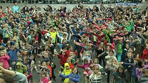 Flash mobs à Neufchâteau et Bastogne