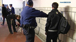 Libramont: contrôle de Police anti-drogue à la gare