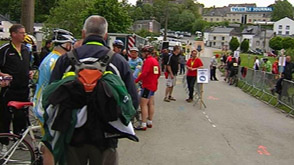 Neufchâteau : Triathlon de la Police