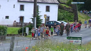 Première étape de la MESA, Marche européenne du souvenir et de l'amitié