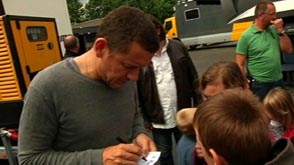 Dinant: tournage avec Dany Boon