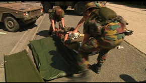 Marche : formation de médecins au camp militaire
