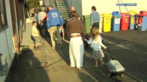 Waltzing : rentrée scolaire dans des containers provisoires