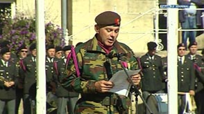 Arlon : Parade militaire
