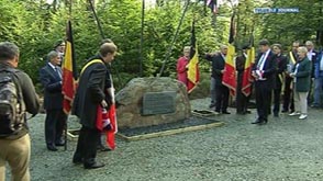 St-Hubert : commémoration d'un avion de larmée canadienne abattu en 1943  