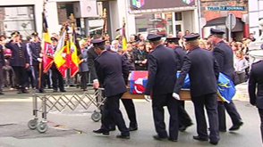 Saint-Hubert : enterrement de Claude Bonmariage