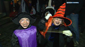 Durbuy : 1ere parade d'Halloween