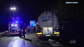 Saint-Hubert : Double accident mortel sur la RN89