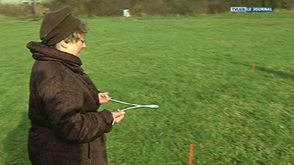 Virton : stage d'apprentissage aux techniques de sourcier 