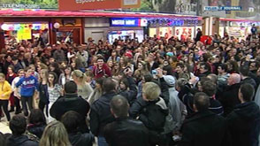 flash mob à Messancy par les ateliers de danse AnneDk