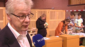 Marche : ouverture d'un bureau de vote