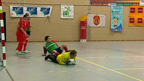 Foot en salle pour handicapés