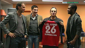 FC Bleid : Rencontre entre Francis Lalanne et Lionel Charbonnier à Nancy